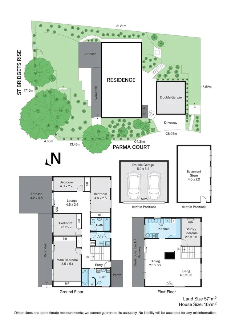 Floorplan of Homely house listing, 6 Parma Court, Balwyn North VIC 3104