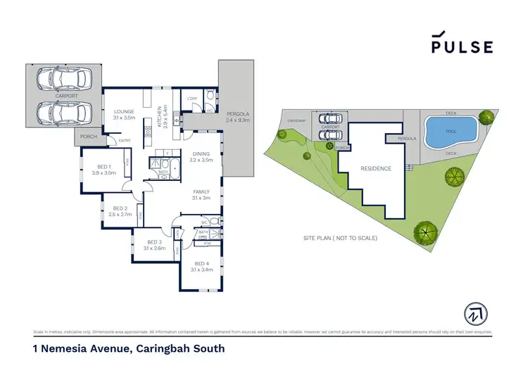Floorplan of Homely house listing, 1 Nemesia Avenue, Caringbah South NSW 2229