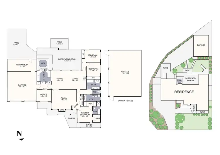 Floorplan of Homely house listing, 16 Oliver Court, Kilsyth South VIC 3137