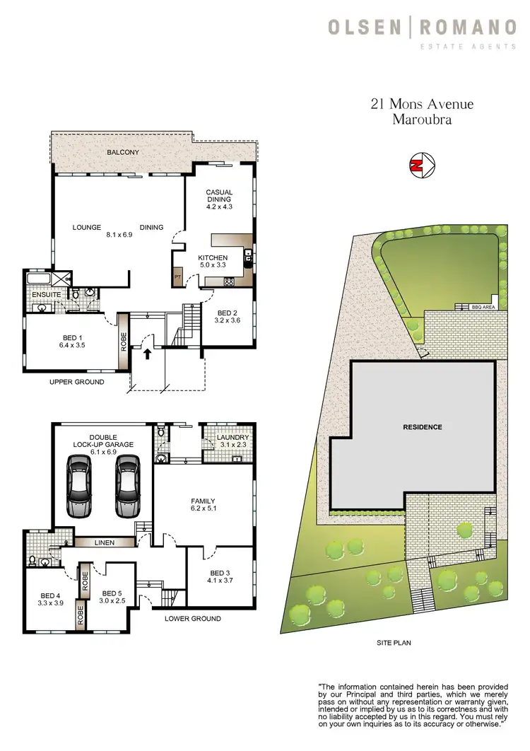 Floorplan of Homely house listing, 21 Mons Avenue, Maroubra NSW 2035