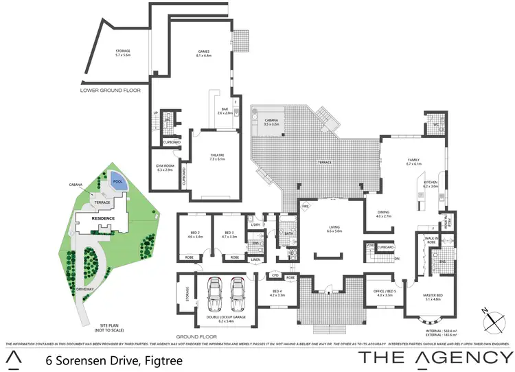 Floorplan of Homely house listing, 6 Sorensen Drive, Figtree NSW 2525