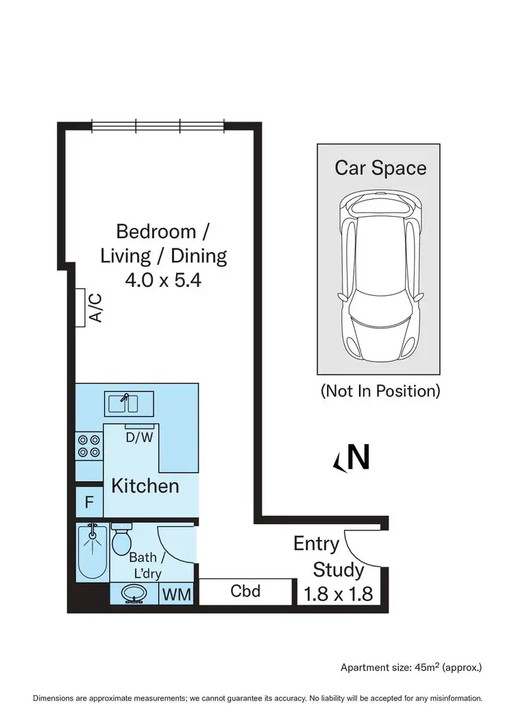 Floorplan of Homely apartment listing, 10/219-227 Auburn Road, Hawthorn VIC 3122