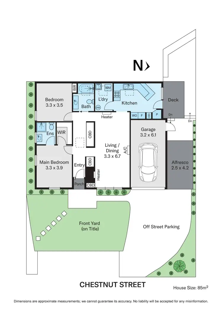 Floorplan of Homely unit listing, 1/7 Chestnut Street, Surrey Hills VIC 3127