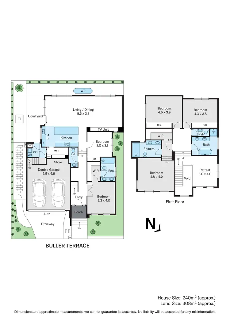 Floorplan of Homely house listing, 2a Buller Terrace, Templestowe Lower VIC 3107