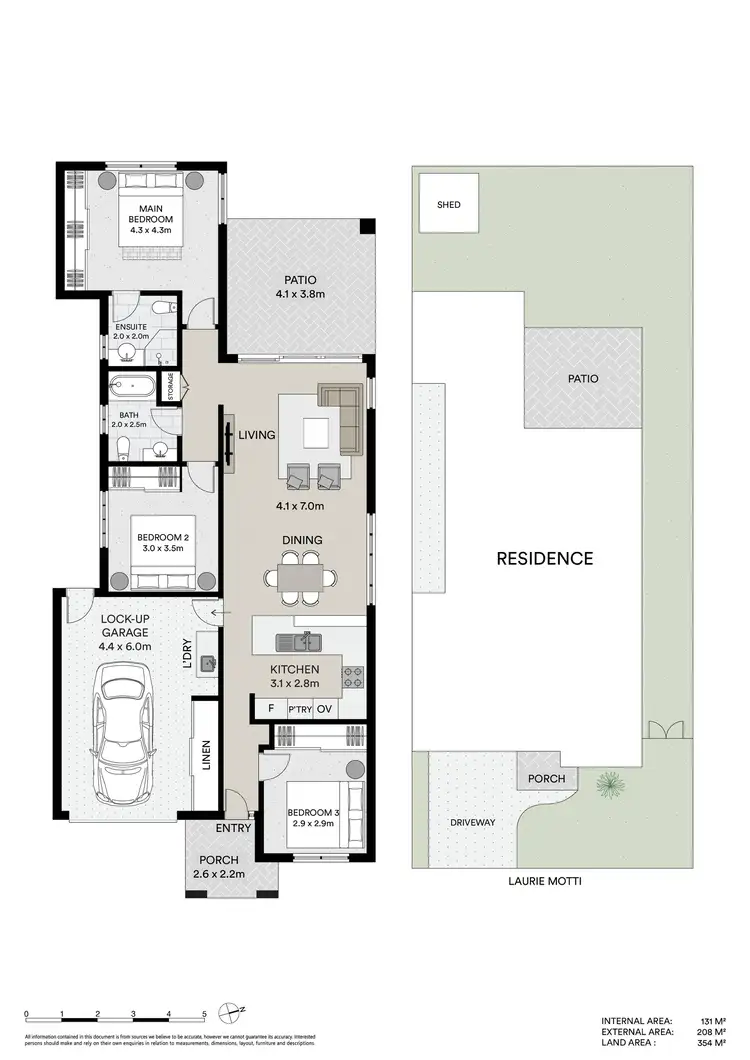 Floorplan of Homely house listing, 15 Laurie Motti Parade, Kirwan QLD 4817
