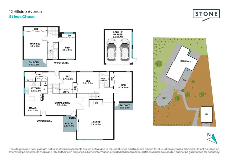 Floorplan of Homely house listing, 12 Hillside Avenue, St Ives NSW 2075
