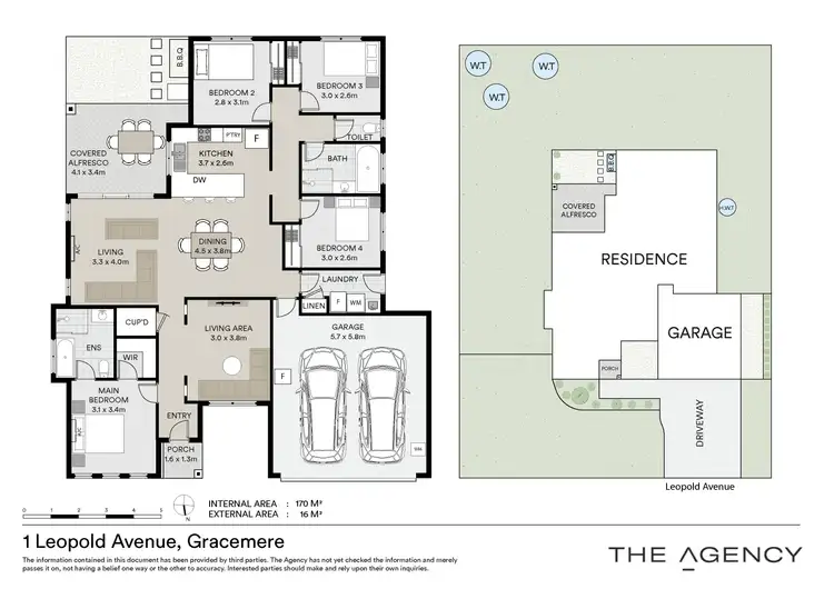 Floorplan of Homely house listing, 1 Leopold Court, Gracemere QLD 4702