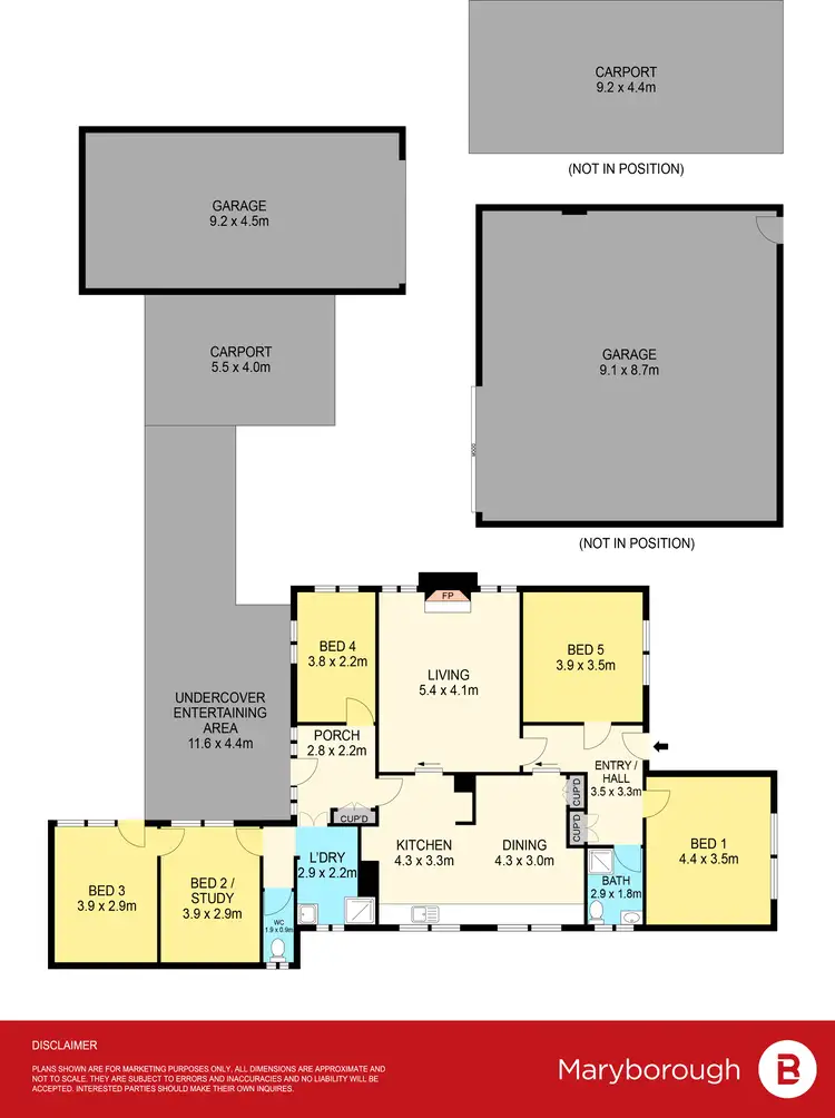 Floorplan of Homely house listing, 241 Timor-Bromley Road, Timor VIC 3465
