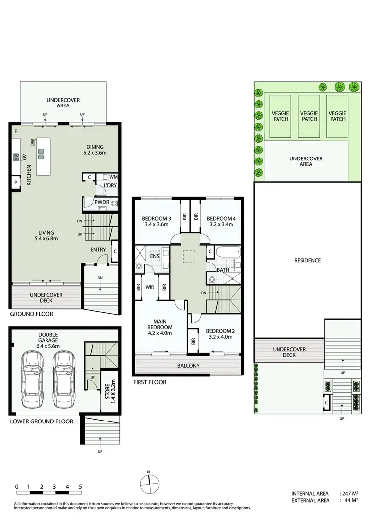Floorplan of Homely house listing, 3 Cascade Retreat, Doncaster VIC 3108