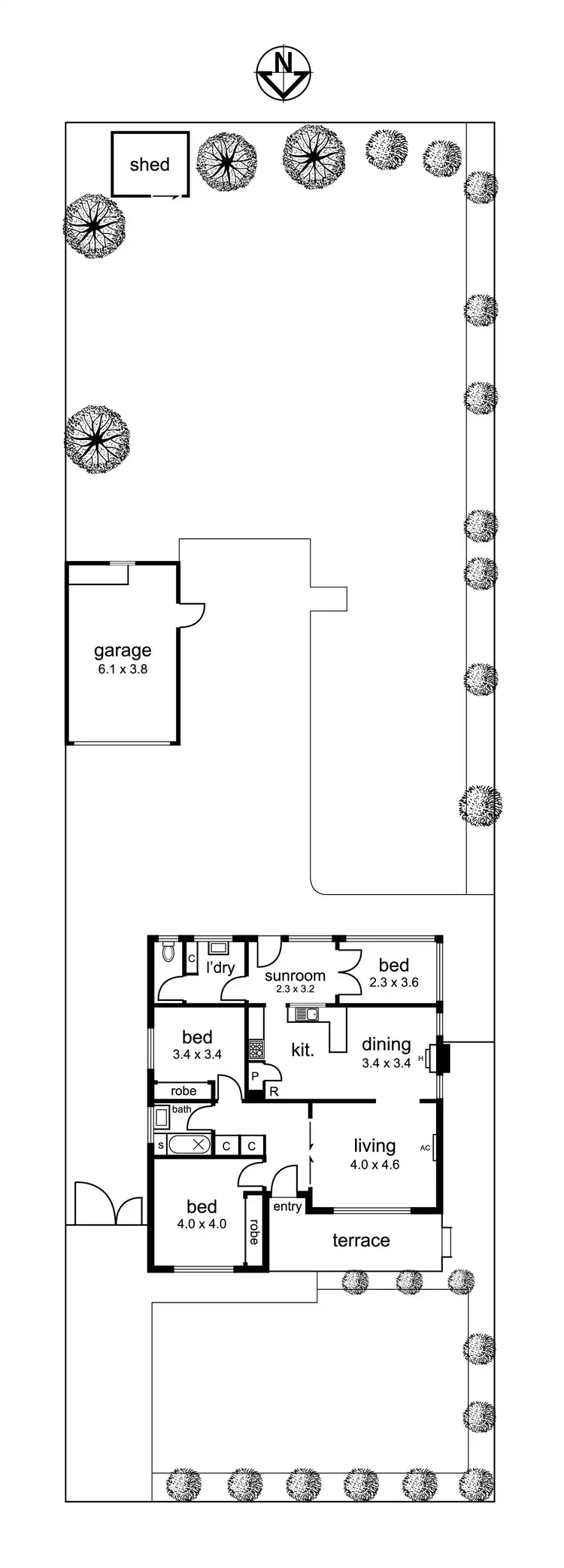 Floorplan of Homely house listing, 9 Corvey Road, Reservoir VIC 3073