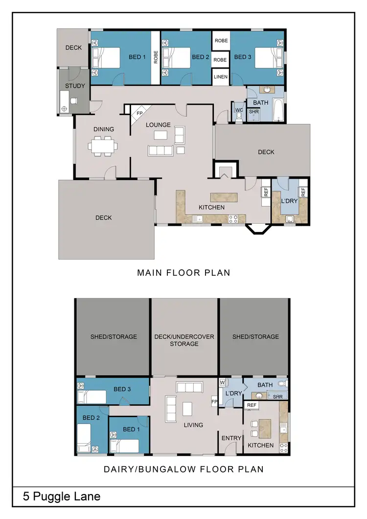 Floorplan of Homely house listing, 5 Puggle Lane, Sarsfield VIC 3875