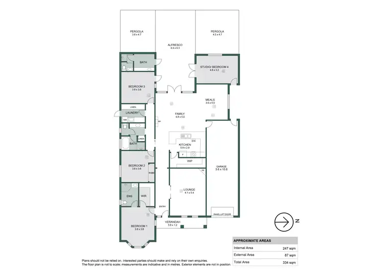 Floorplan of Homely house listing, 12 Borrillo Avenue, Newton SA 5074