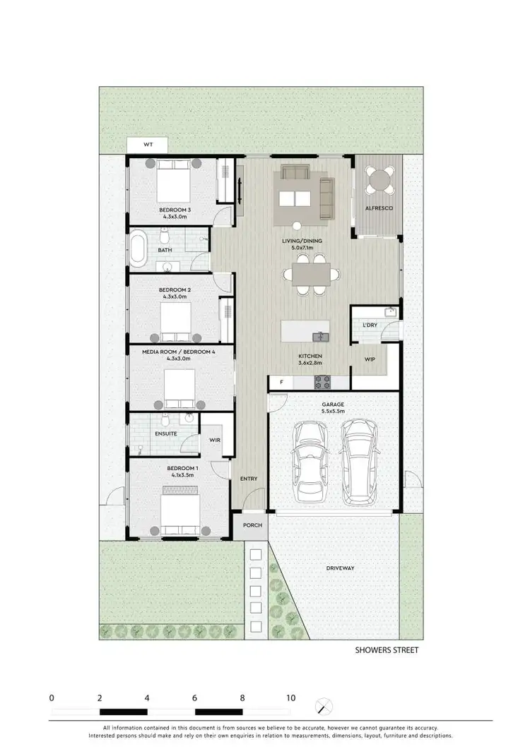 Floorplan of Homely house listing, 15 Showers Street, Grantham Farm NSW 2765