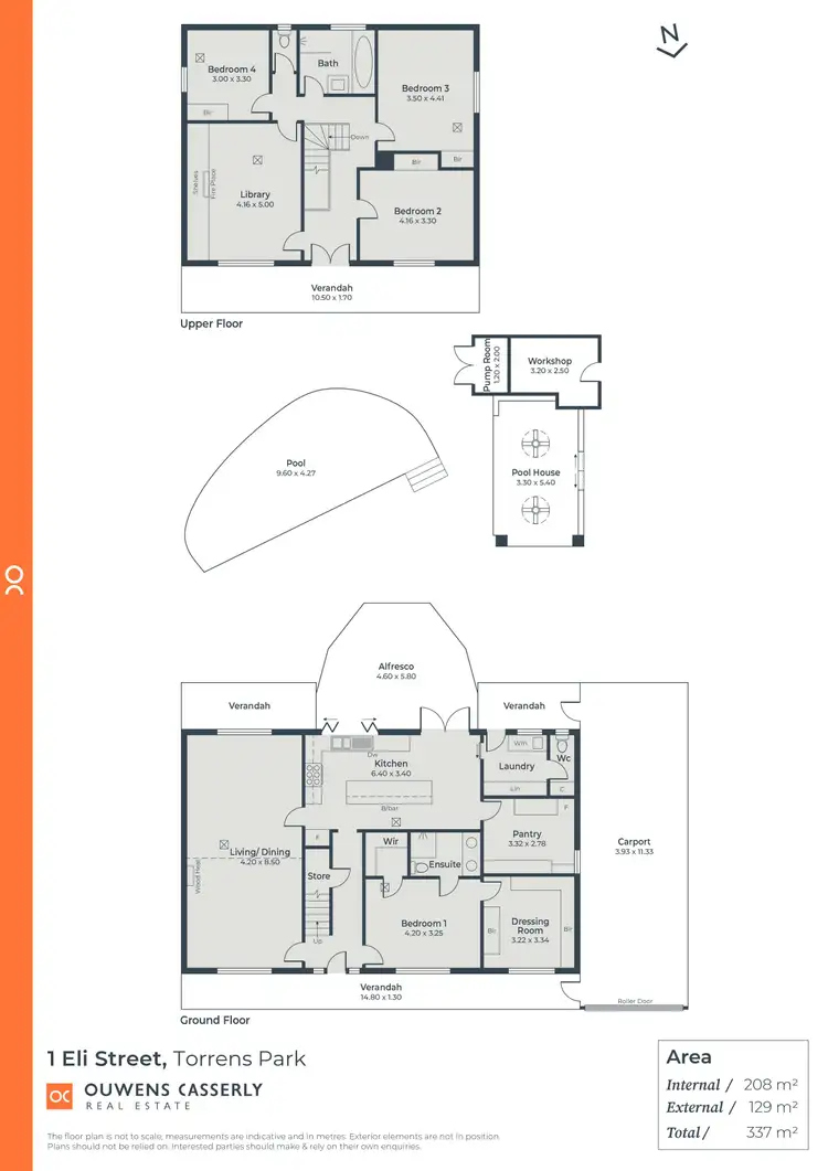 Floorplan of Homely house listing, 1 Eli Street, Torrens Park SA 5062