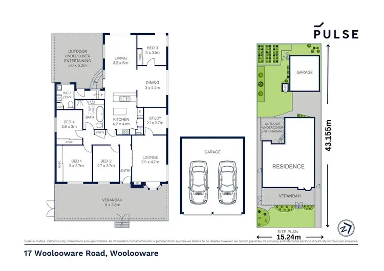 Floorplan of Homely house listing, 17 Woolooware Road, Woolooware NSW 2230