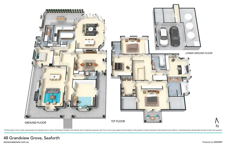 Floorplan of Homely house listing, 48 Grandview Grove, Seaforth NSW 2092