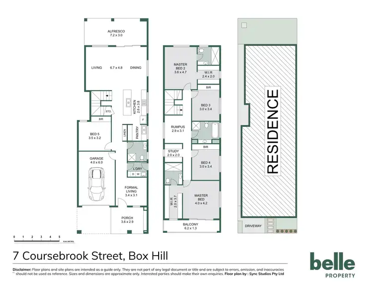 Floorplan of Homely house listing, 7 Coursebrook Street (Rouse Hill Heights), Box Hill NSW 2765