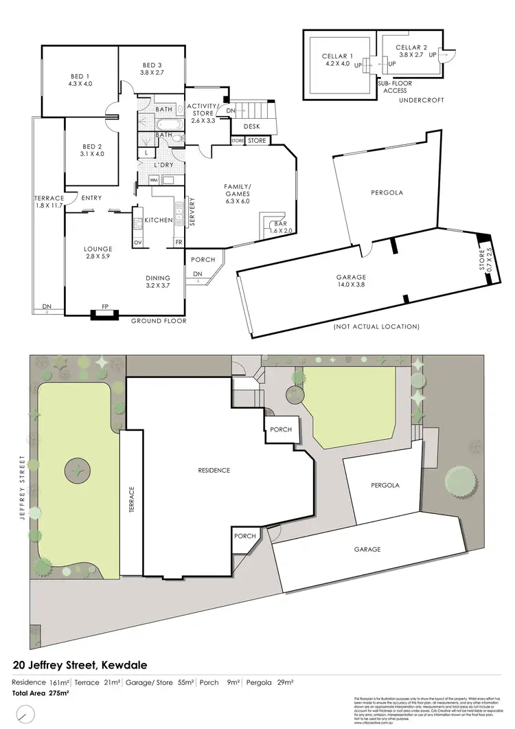 Floorplan of Homely house listing, 20 Jeffrey Street, Kewdale WA 6105
