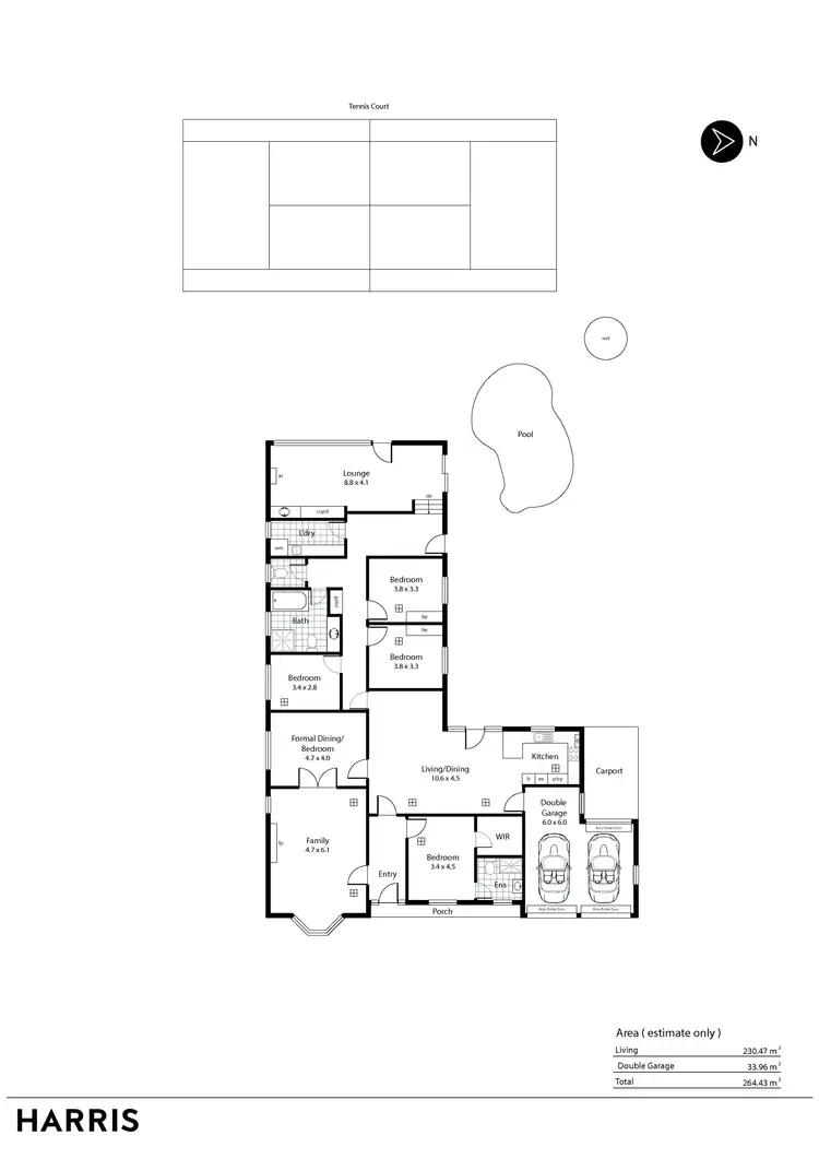 Floorplan of Homely house listing, 44 Brighton Parade, Blackwood SA 5051