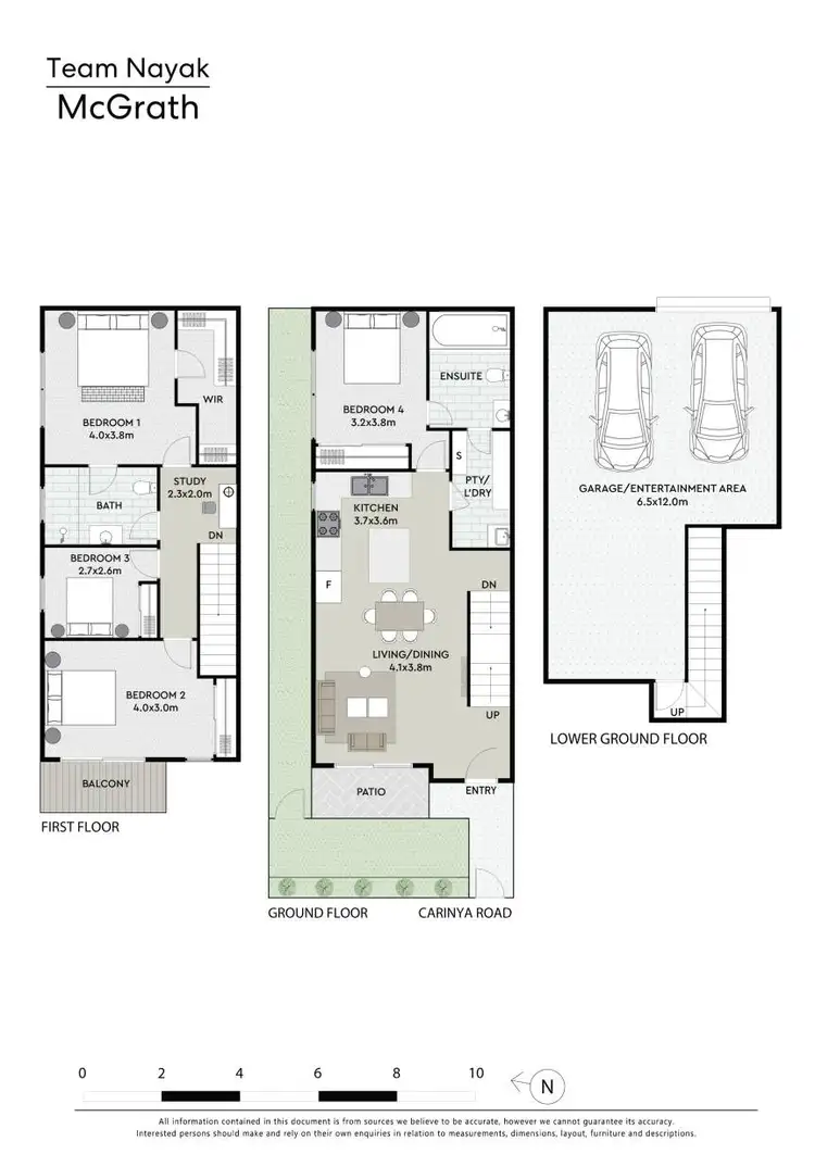 Floorplan of Homely townhouse listing, 1/21 Carinya Road, Girraween NSW 2145