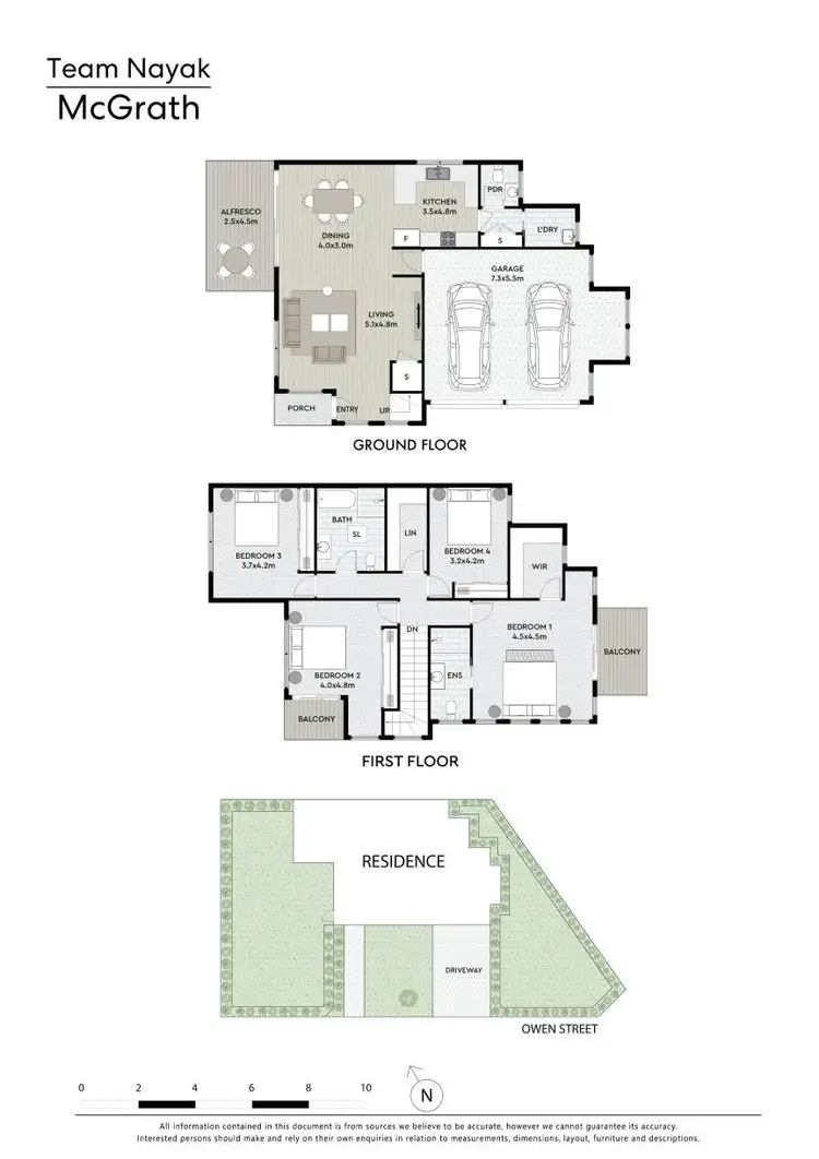 Floorplan of Homely semi-detached listing, 1 Owen Street, Wentworthville NSW 2145