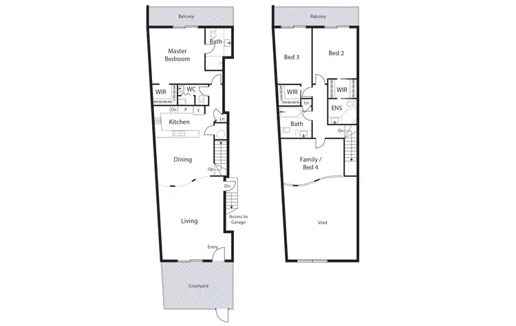 Floorplan of Homely townhouse listing, 43/2 Eldridge Crescent, Garran ACT 2605