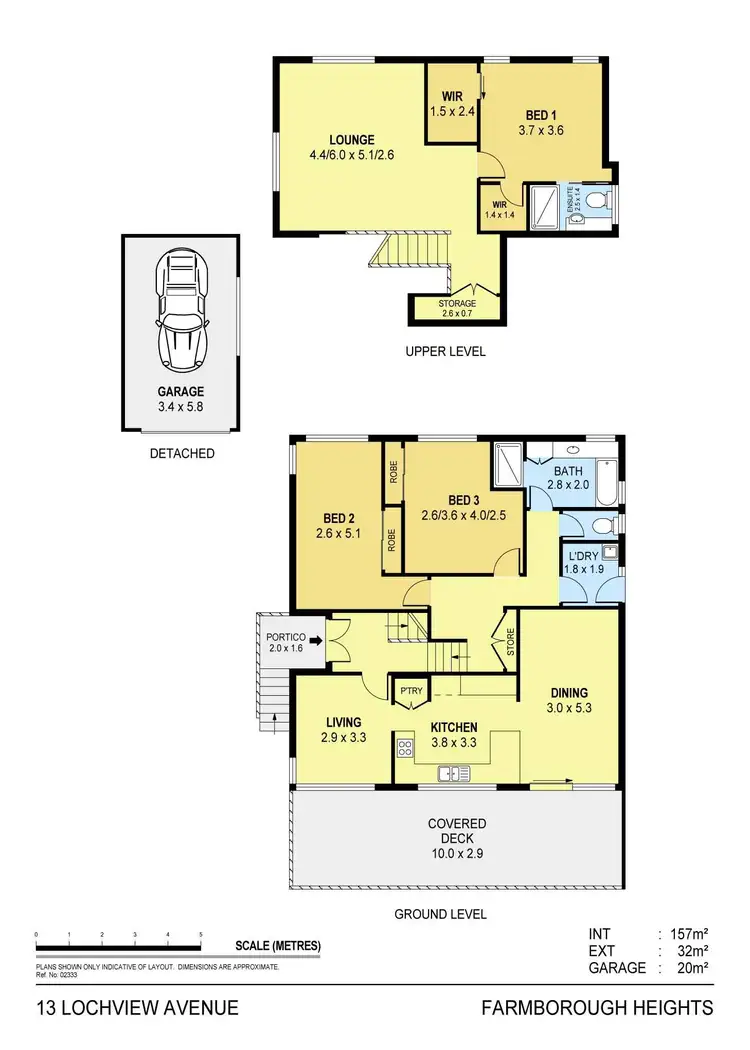 Floorplan of Homely house listing, 13 Lochview Avenue, Farmborough Heights NSW 2526