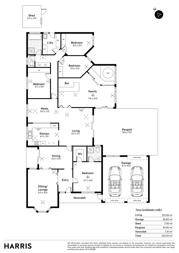 Floorplan of Homely house listing, 30 Kentucky Avenue, Panorama SA 5041