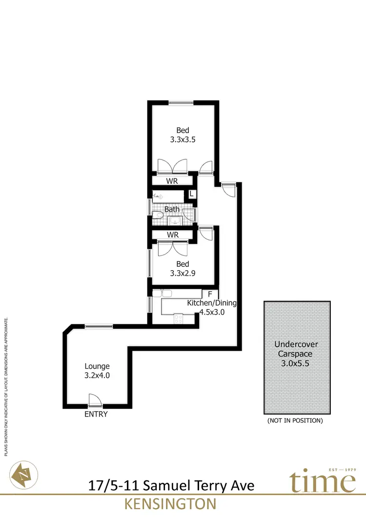 Floorplan of Homely apartment listing, 17/5-11 Samuel Terry Avenue, Kensington NSW 2033