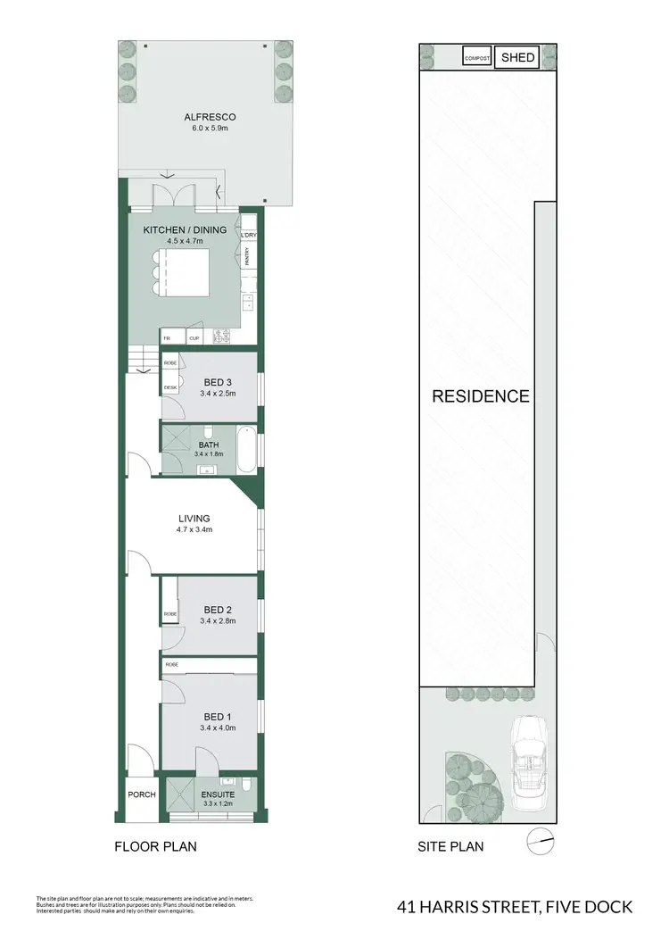Floorplan of Homely house listing, 41 Harris Road, Five Dock NSW 2046