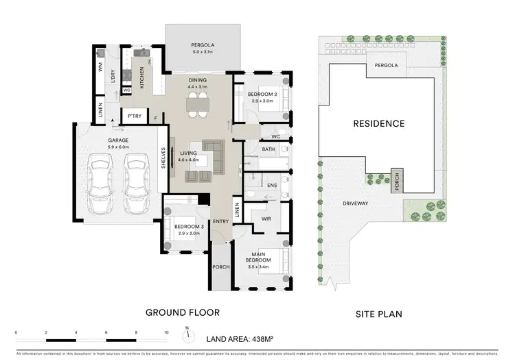 Floorplan of Homely unit listing, 8B Roslyn Road, Belmont VIC 3216