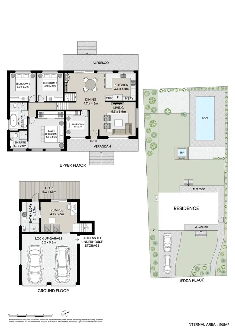 Floorplan of Homely house listing, 3 Jedda Place, Mona Vale NSW 2103
