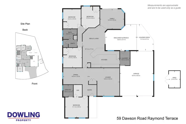 Floorplan of Homely house listing, 59 Dawson Road, Raymond Terrace NSW 2324