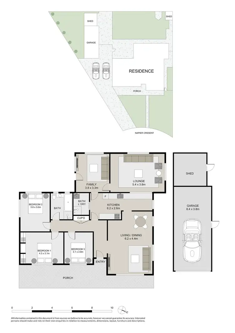 Floorplan of Homely house listing, 1 Napier Crescent, North Ryde NSW 2113