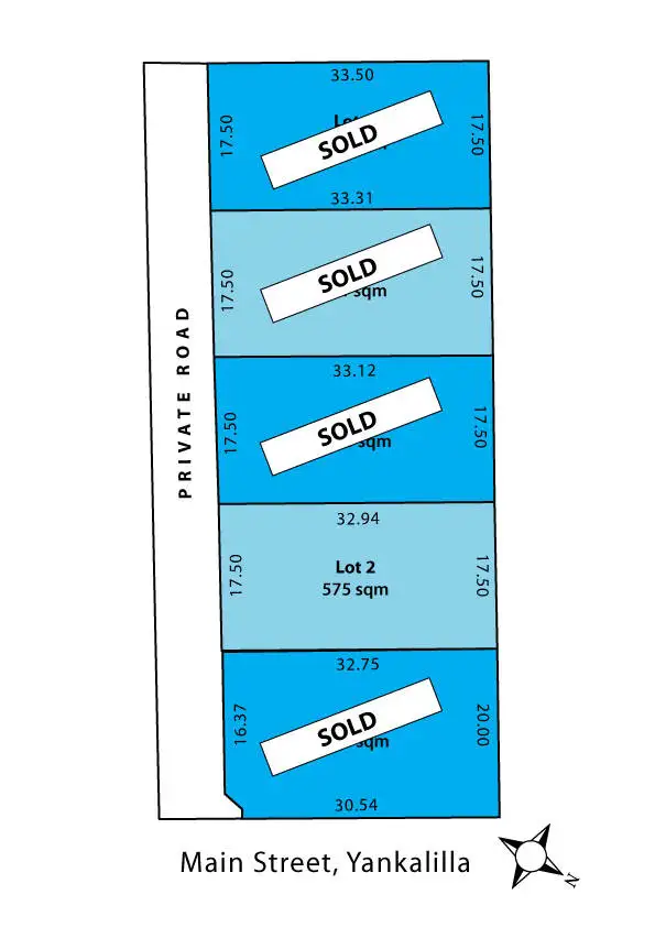 Floorplan of Homely land listing, 4/42 Main Street, Yankalilla SA 5203