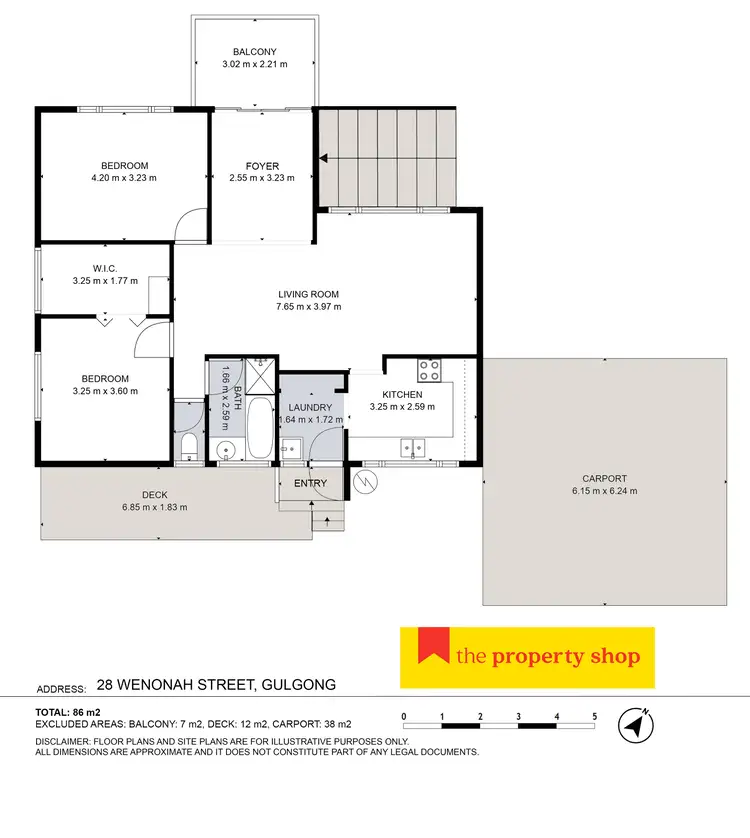 Floorplan of Homely house listing, 28 Wenonah Street, Gulgong NSW 2852