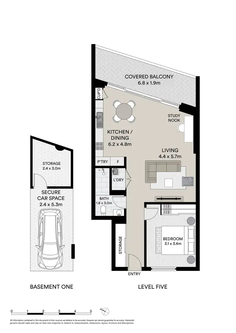 Floorplan of Homely apartment listing, 505/440 Burwood Road, Belmore NSW 2192