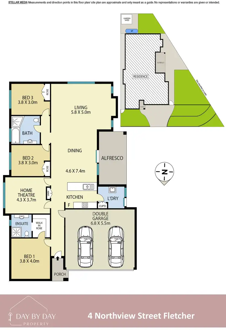 Floorplan of Homely house listing, 4 Northview Street, Fletcher NSW 2287