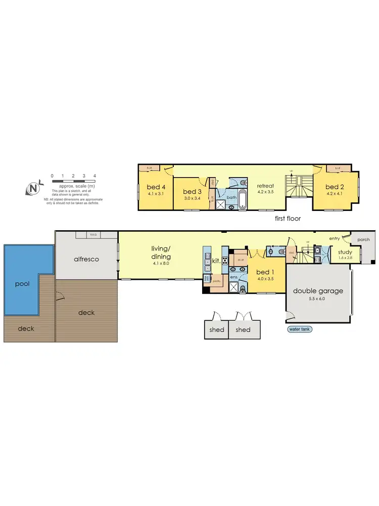 Floorplan of Homely house listing, 133 Lincoln Road, Croydon VIC 3136