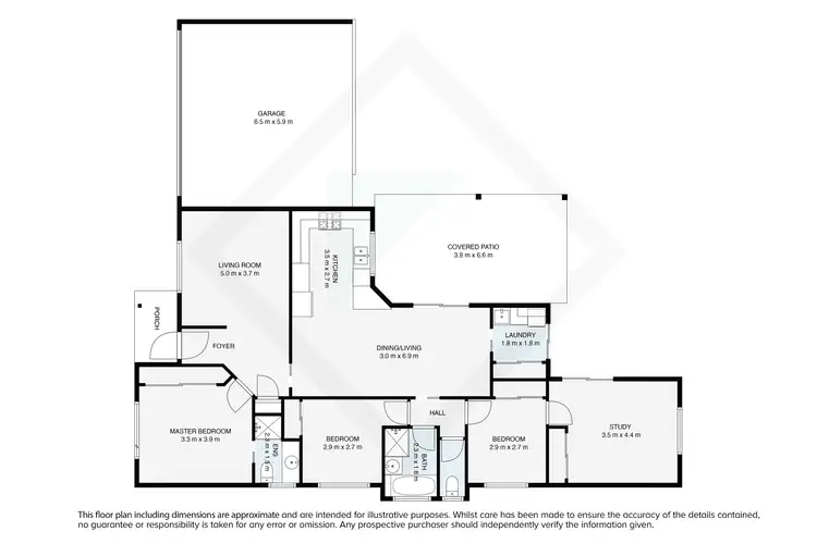 Floorplan of Homely house listing, 51 Iron Way, West Wodonga VIC 3690