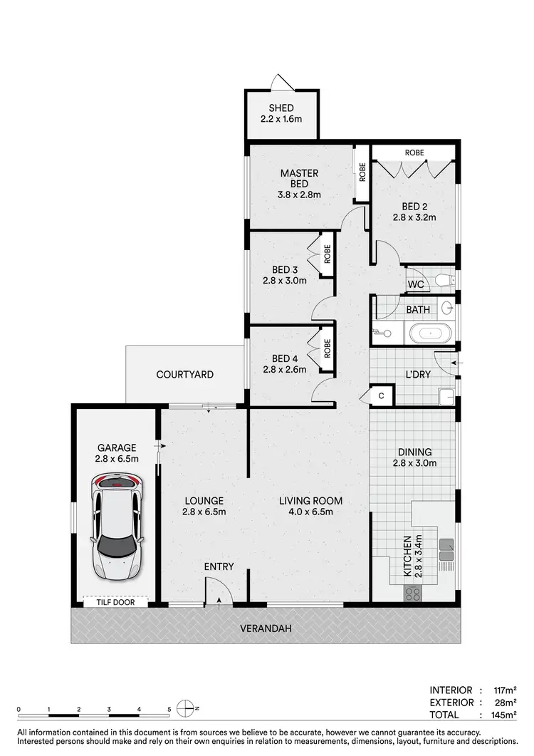 Floorplan of Homely house listing, 8 Kidd Street, Robertson QLD 4109