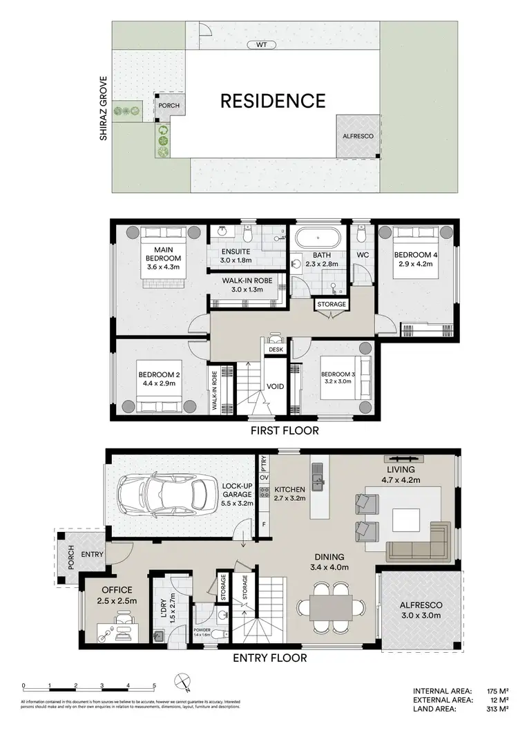 Floorplan of Homely house listing, 3 Evergreen Parade, Woongarrah NSW 2259