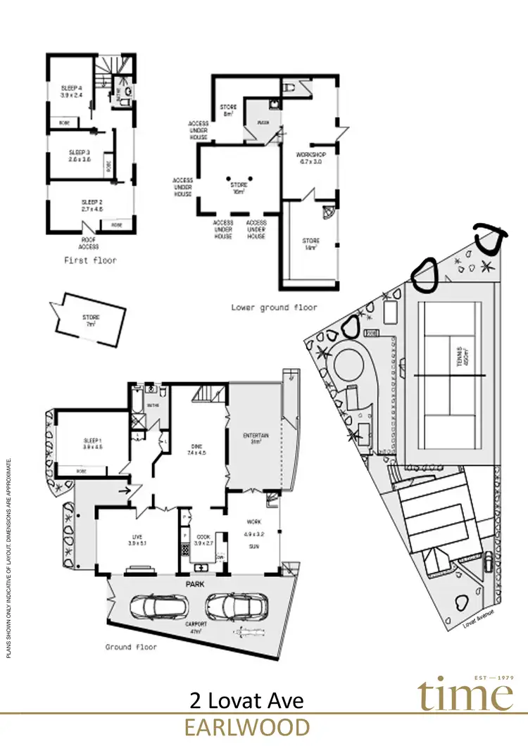 Floorplan of Homely house listing, 2 Lovat Avenue, Earlwood NSW 2206