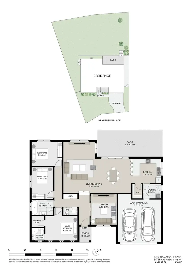 Floorplan of Homely house listing, 17 Henderson Place, Lithgow NSW 2790