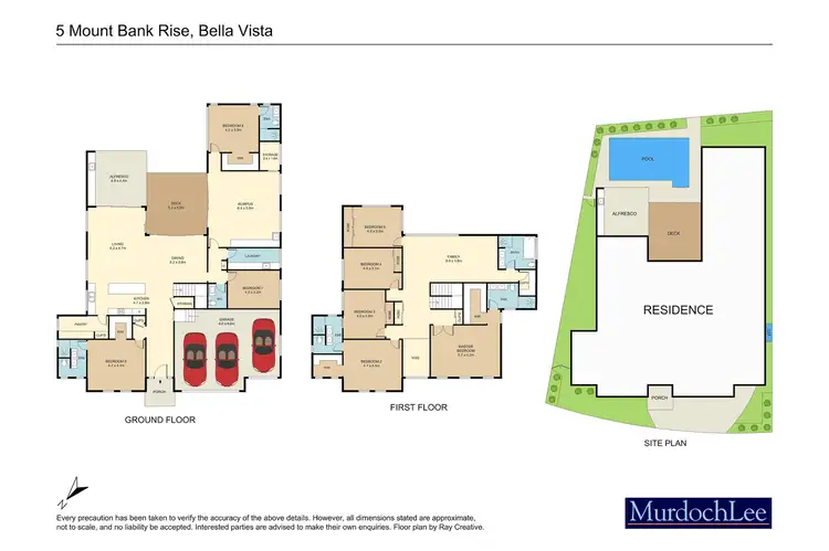 Floorplan of Homely house listing, 5 Mount Bank Rise, Bella Vista NSW 2153