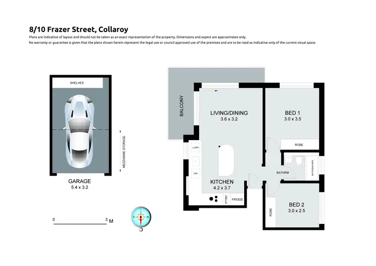 Floorplan of Homely apartment listing, 8/10 Frazer Street, Collaroy NSW 2097