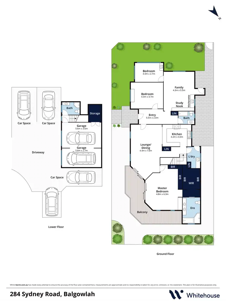 Floorplan of Homely house listing, 284 Sydney Road, Balgowlah NSW 2093