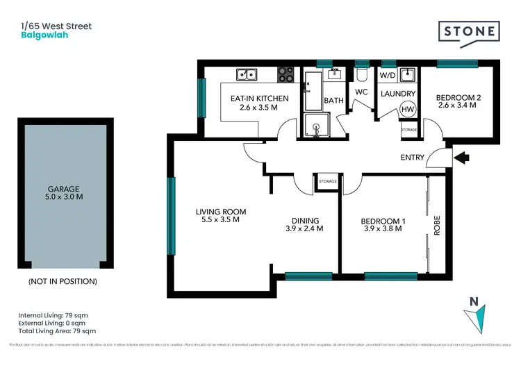 Floorplan of Homely apartment listing, 1/65 West Street, Balgowlah NSW 2093