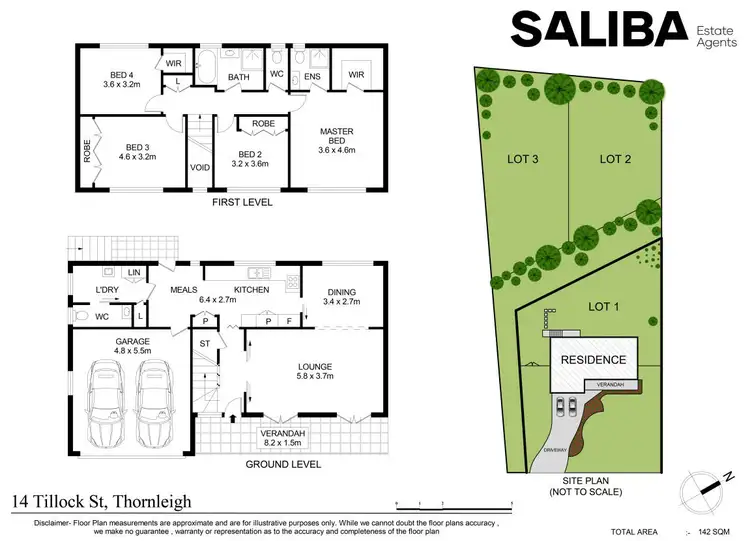 Floorplan of Homely house listing, 14 Tillock Street, Thornleigh NSW 2120