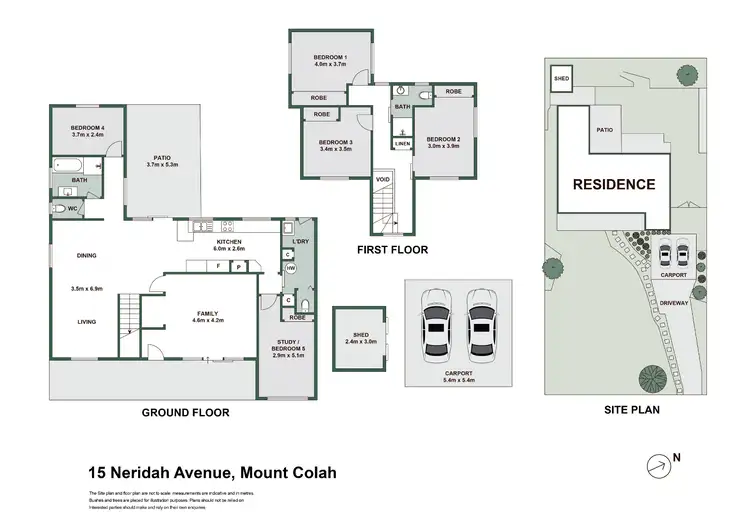 Floorplan of Homely house listing, 15 Neridah Avenue, Mount Colah NSW 2079